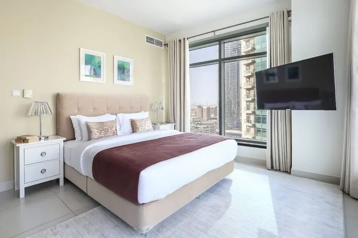 Дубай: Phenomenal Burj Khalifa Views in This Lovely 2br!
