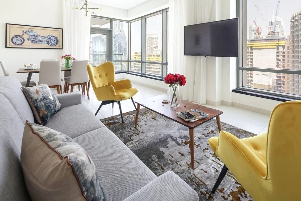 Дубай: Phenomenal Burj Khalifa Views in This Lovely 2br!