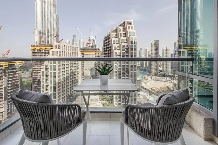 Дубай: Phenomenal Burj Khalifa Views in This Lovely 2br!