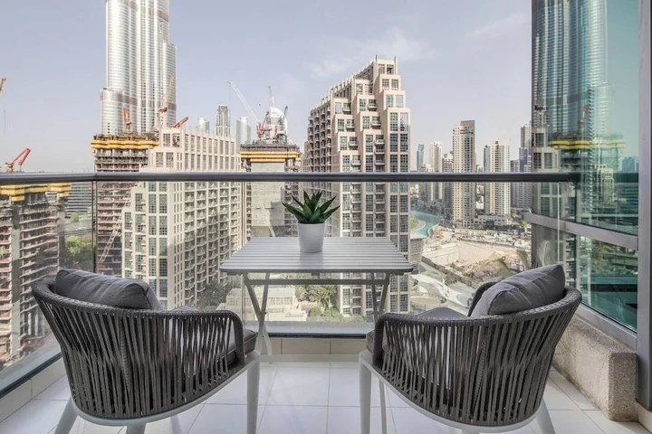 Дубай: Phenomenal Burj Khalifa Views in This Lovely 2br!