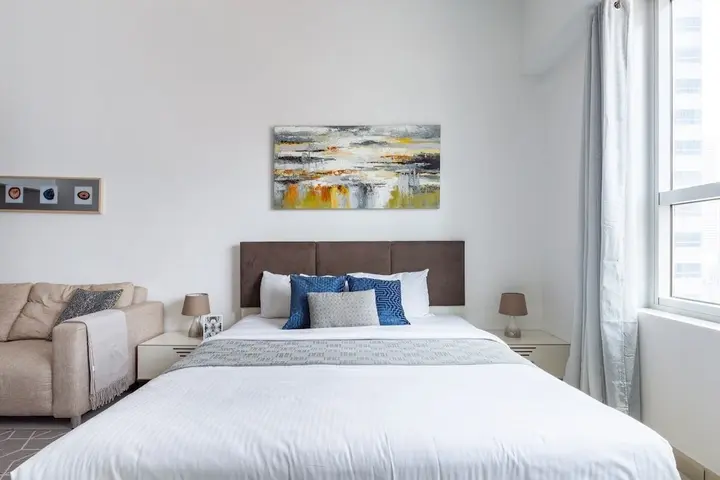 Дубай: Light and Modern Studio in Jlt! Sleeps 3!