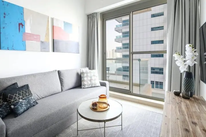 Дубай: Modern and Stylish 1BR in Business Bay