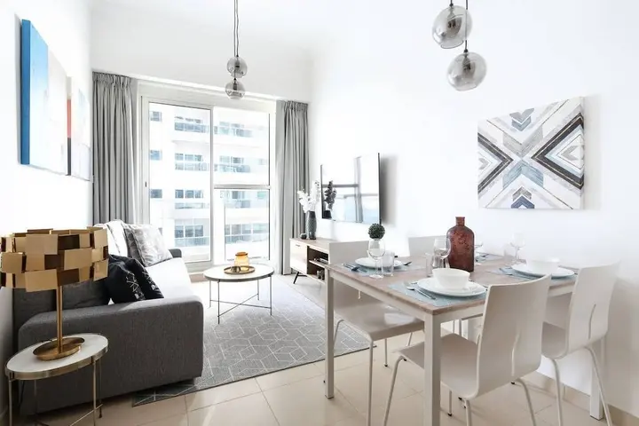 Дубай: Modern and Stylish 1BR in Business Bay