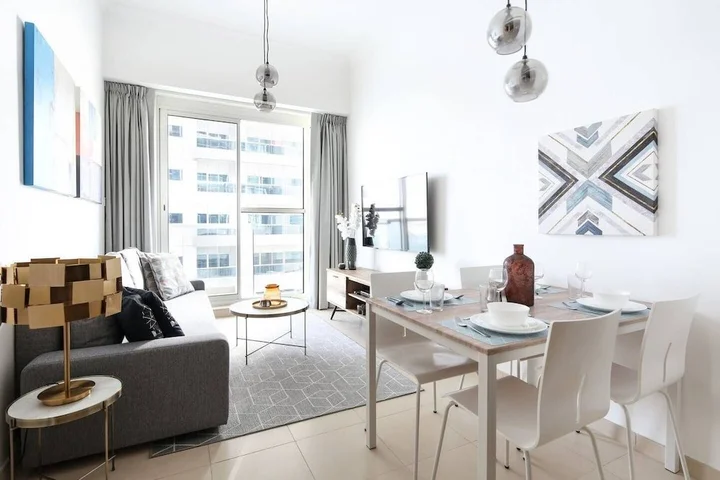 Дубай: Modern and Stylish 1BR in Business Bay