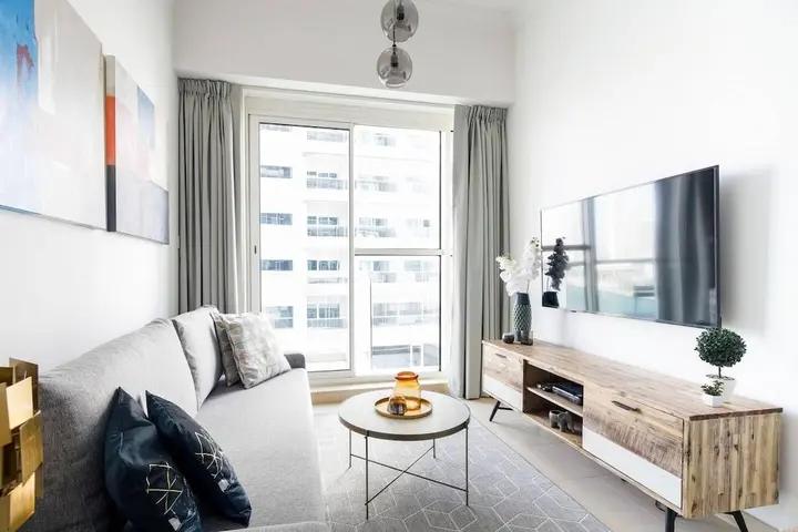 Дубай: Modern and Stylish 1BR in Business Bay