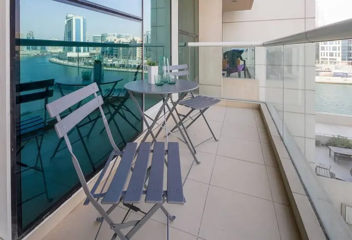 Дубай: Modern and Stylish 1BR in Business Bay