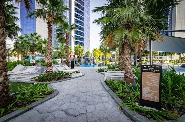 Дубай: AlAshrafia Skyline Apts Panoramic view