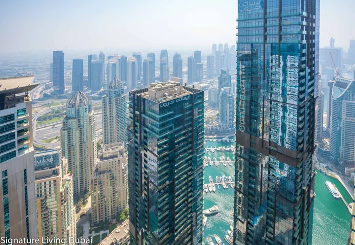 Дубай: Апартаменты Luxury 2BD 65 floor Torch Marina