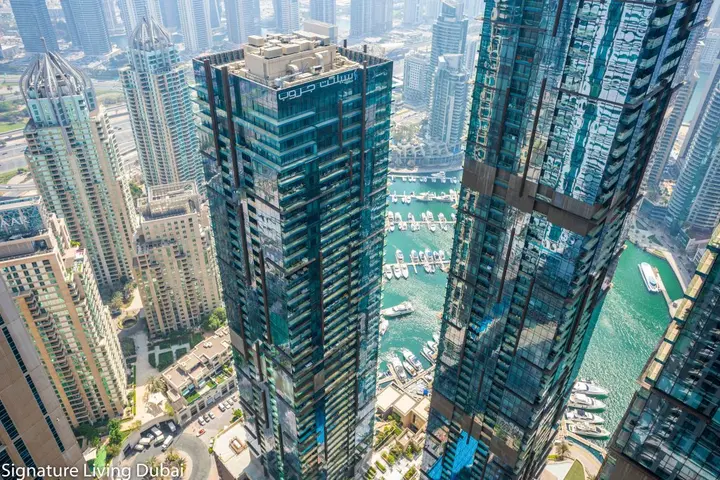 Дубай: Апартаменты Luxury 2BD 65 floor Torch Marina