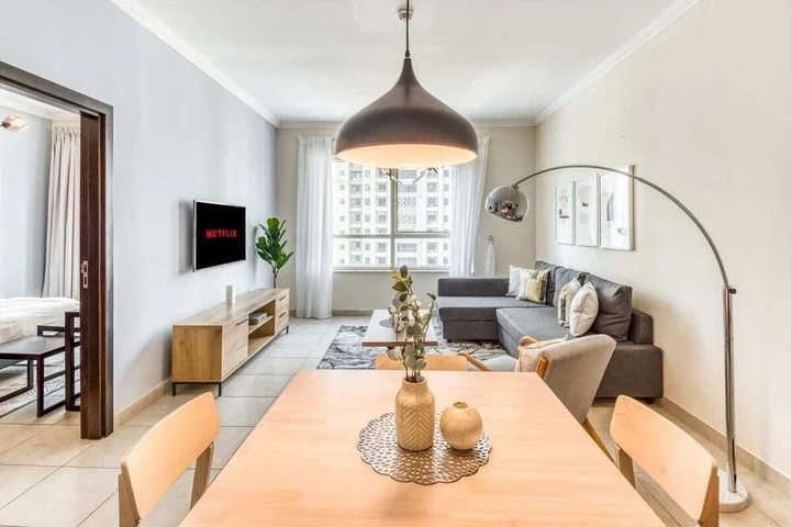 Дубай: Bright Apartment in the Heart of Marina by GuestReady