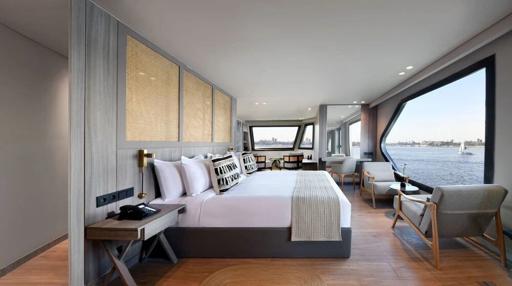 Луксор: MS Historia The Boutique Hotel Nile Cruises (3/4/7 nights from Aswan or Luxor)