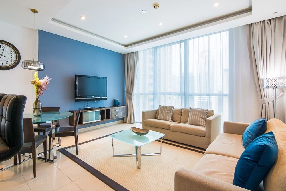 Дубай: Jlt Bonnington Tower 1 Br Apartment Lake View