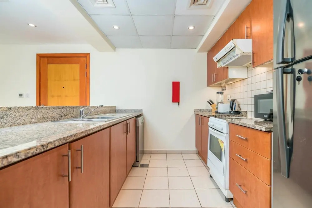 Дубай: Luxe 1BD Sleeps 4 Parking Pool Gym