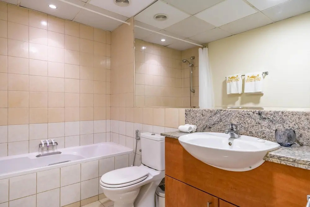 Дубай: Luxe 1BD Sleeps 4 Parking Pool Gym