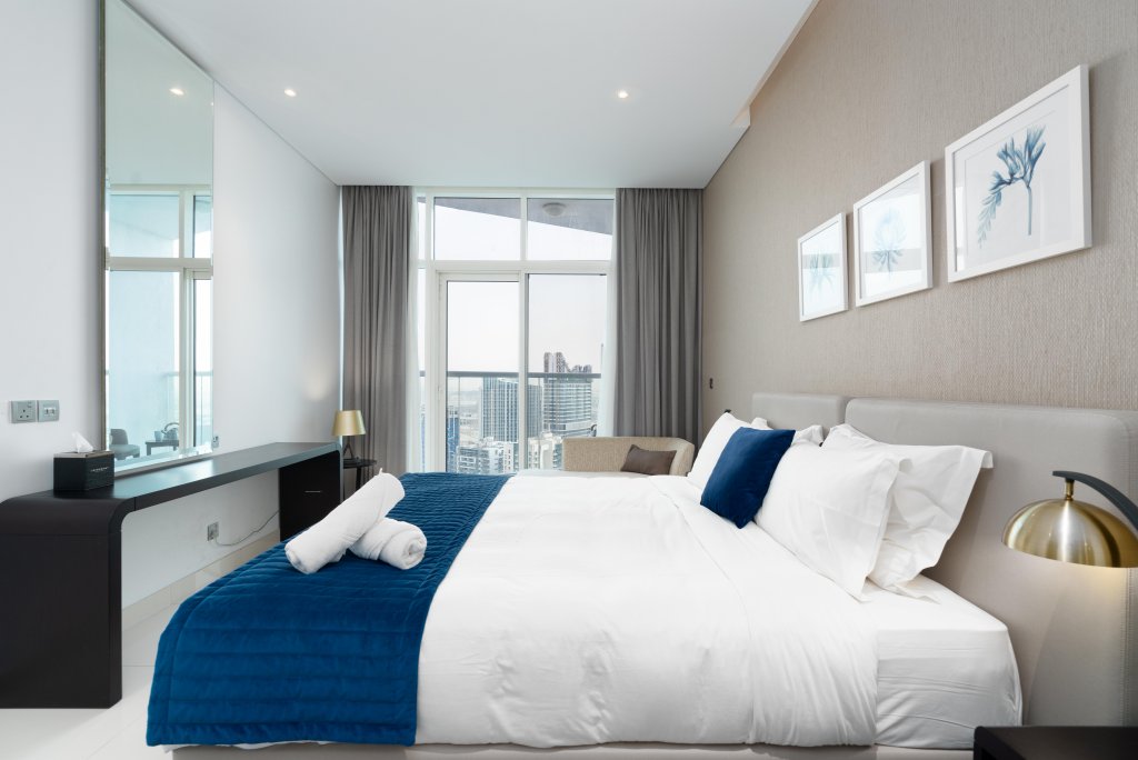 Дубай: Апартаменты SuperHost - Breathtaking Canal Views From this Cozy