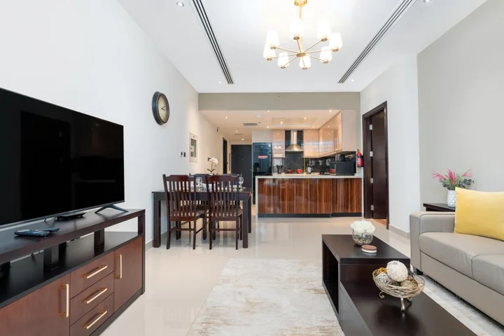 Дубай: Апартаменты SuperHost - Elite Apartment With Balcony Near Metro Station
