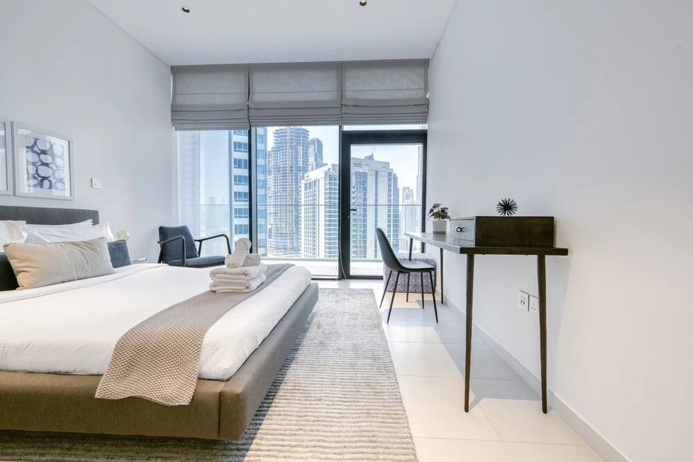 Дубай: Maison Privee - Luxury Apt W/Burj Khalifa Vw & Dubai Canal Access