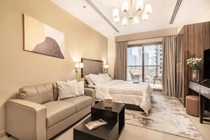 Дубай: Апартаменты Green Place Elite Downtown Residence