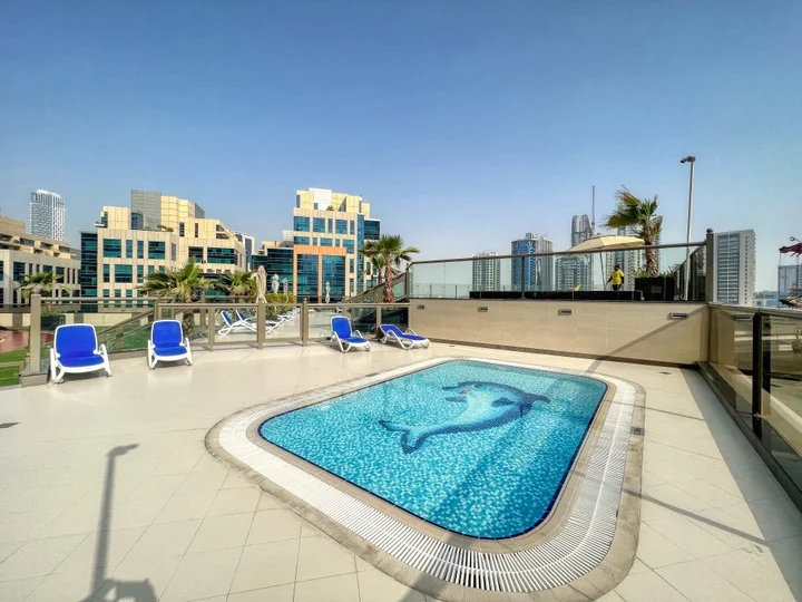Дубай: Апартаменты Green Place Elite Downtown Residence