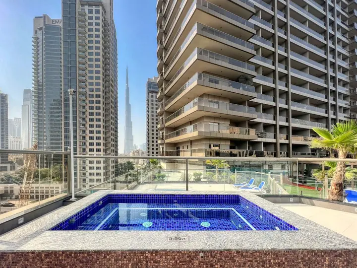 Дубай: Апартаменты Green Place Elite Downtown Residence