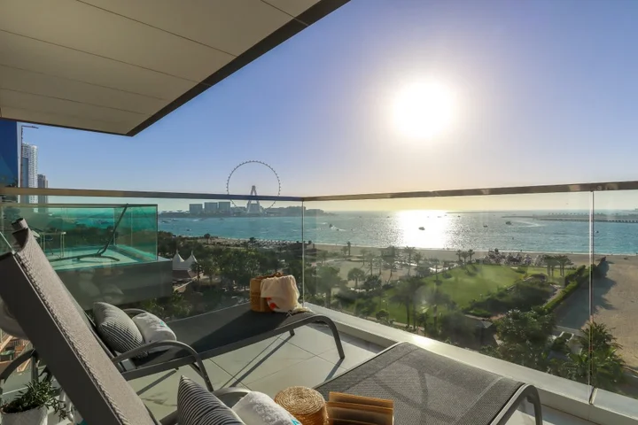 Дубай: Apartments HiGuests - Magical apartment with private beach access!