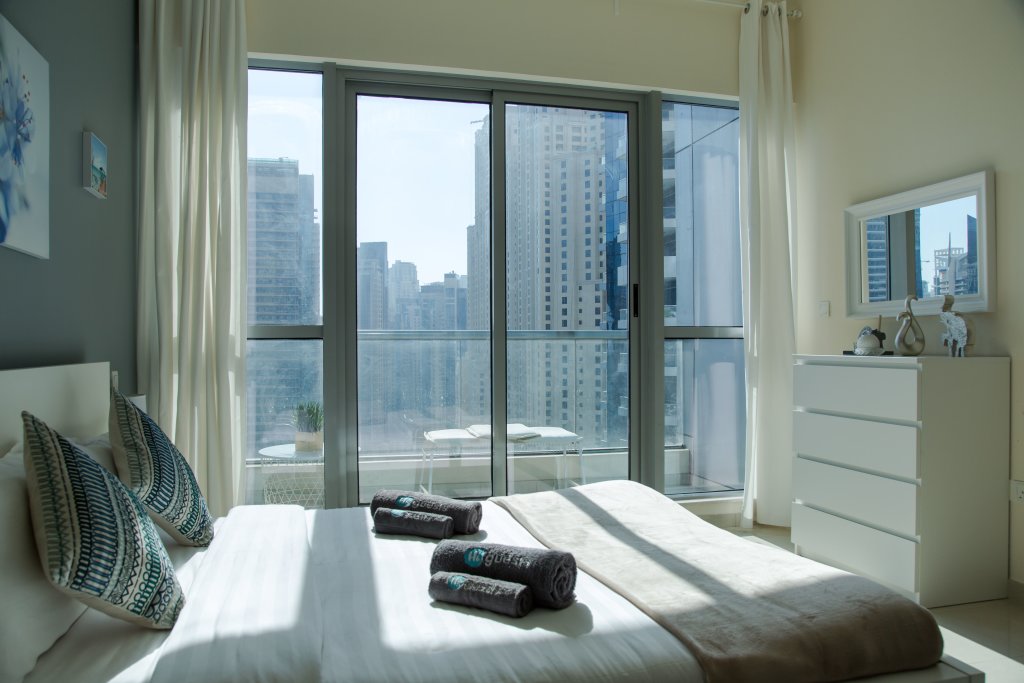 Дубай: Incredible apartment at the top of Dubai Marina
