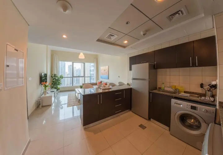 Дубай: Incredible apartment at the top of Dubai Marina