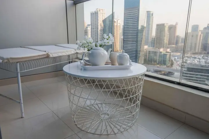 Дубай: Incredible apartment at the top of Dubai Marina