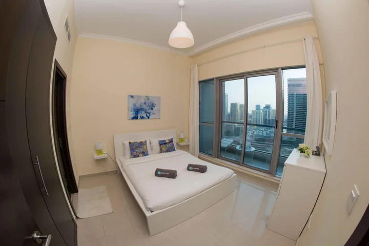 Дубай: Incredible apartment at the top of Dubai Marina