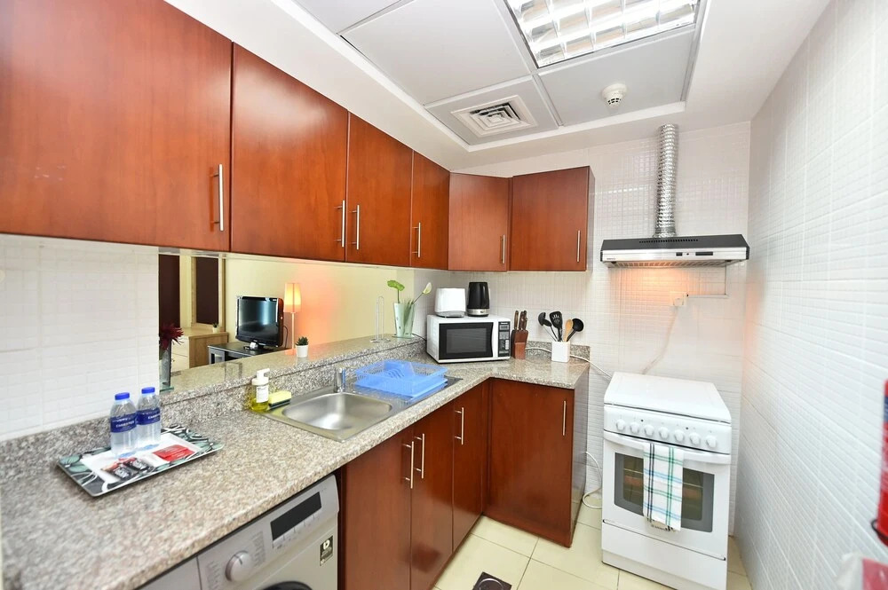 Дубай: DB - Furnished Studio with balcony