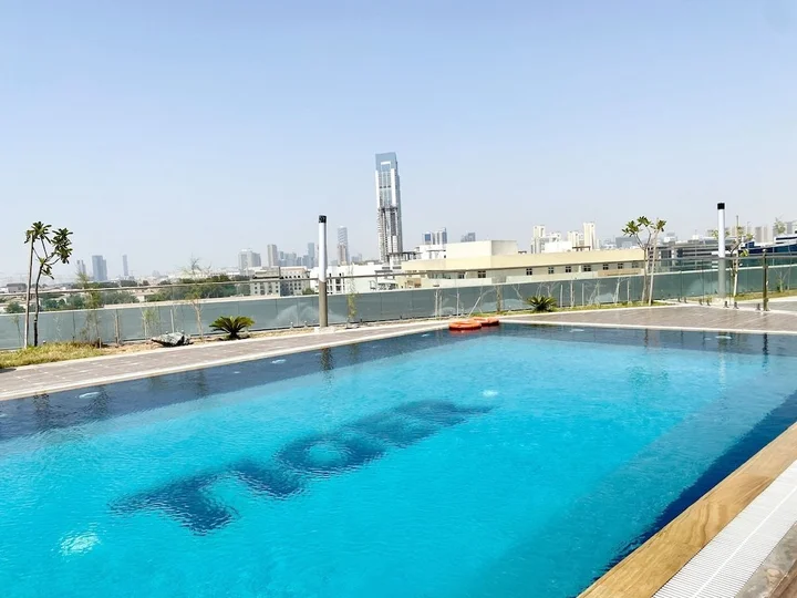 Дубай: Marco Polo - Pastel Studio with Stunning Aerial City Views