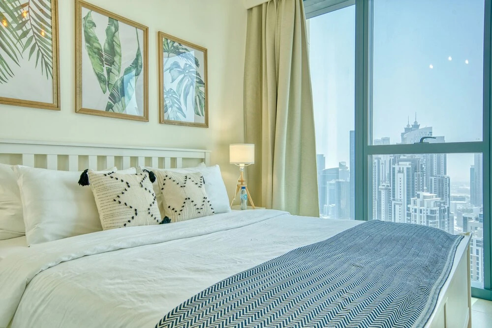 Дубай: Boho-Chic Cosy 1BR, minutes to Burj Khalifa
