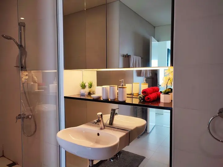 Дубай: SuperHost- Bright&Stylish 1BR-Index Tower-Burj View