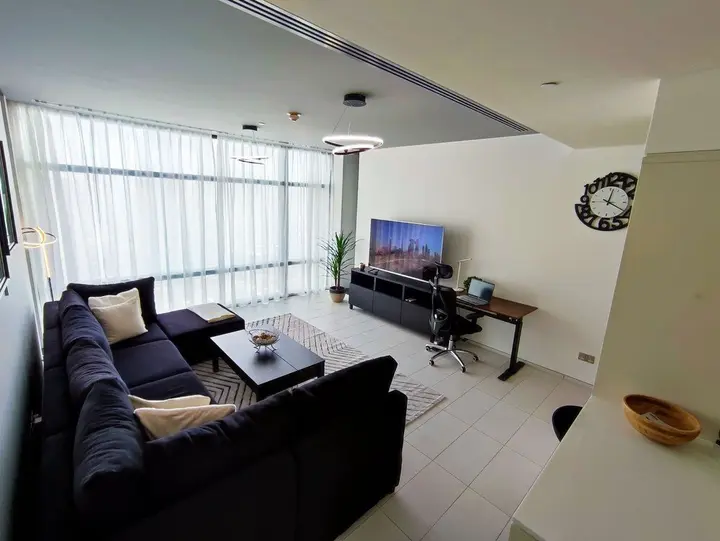 Дубай: SuperHost- Bright&Stylish 1BR-Index Tower-Burj View