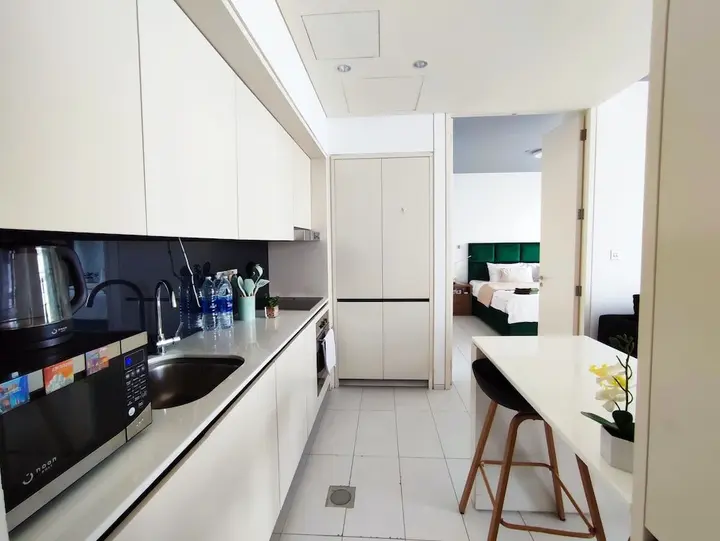 Дубай: SuperHost- Bright&Stylish 1BR-Index Tower-Burj View