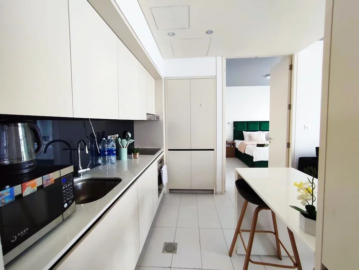 Дубай: SuperHost- Bright&Stylish 1BR-Index Tower-Burj View