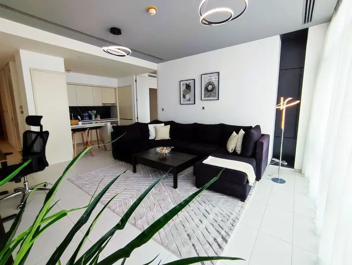Дубай: SuperHost- Bright&Stylish 1BR-Index Tower-Burj View