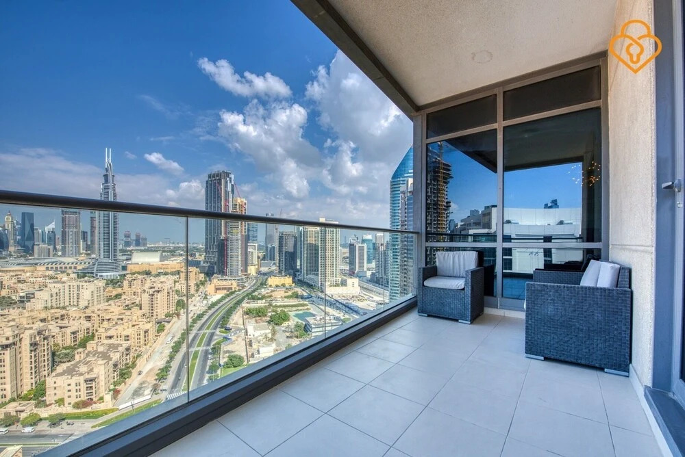 Дубай: South Ridge 3 B/R Burj View