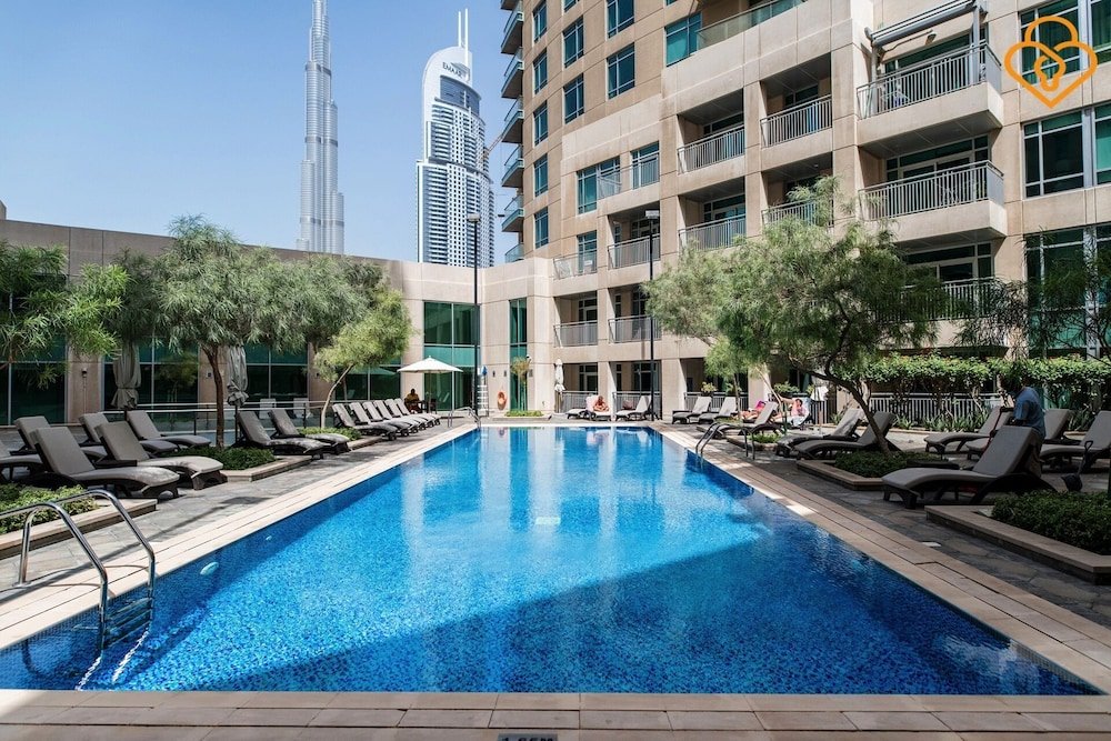 Дубай: Dubai Burj Views 2 A Bed