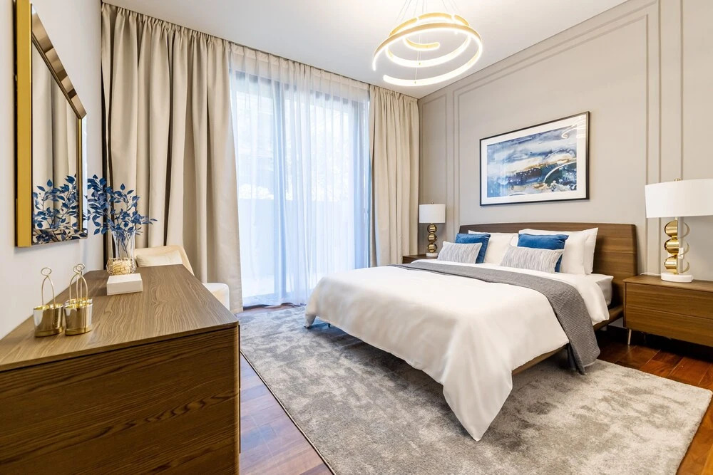 Дубай: 2BR City Walk B9 With Direct Pool Access