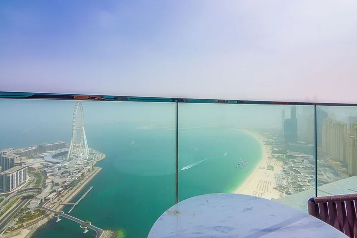 Дубай: Address Jbr Luxury 2 Br 55th Floor Full Sea