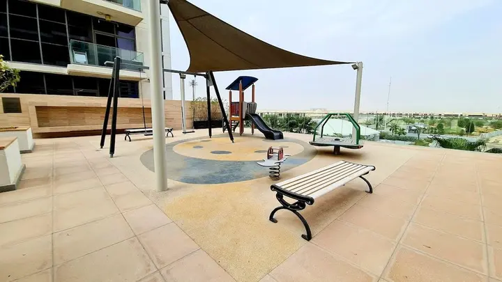 Дубай: Marco Polo - Serene 1 BR APT amidst Golf Course with Gym & Pool