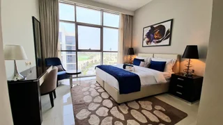 Дубай: Marco Polo - Serene 1 BR APT amidst Golf Course with Gym & Pool