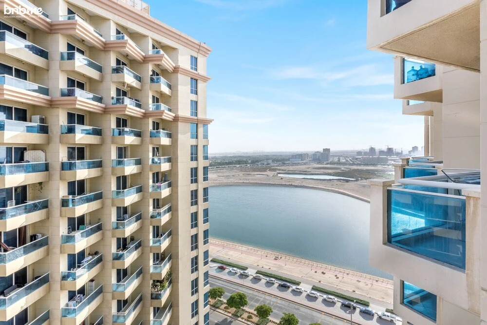 Дубай: St-Lago Vista Tower-1412 by bnbme homes