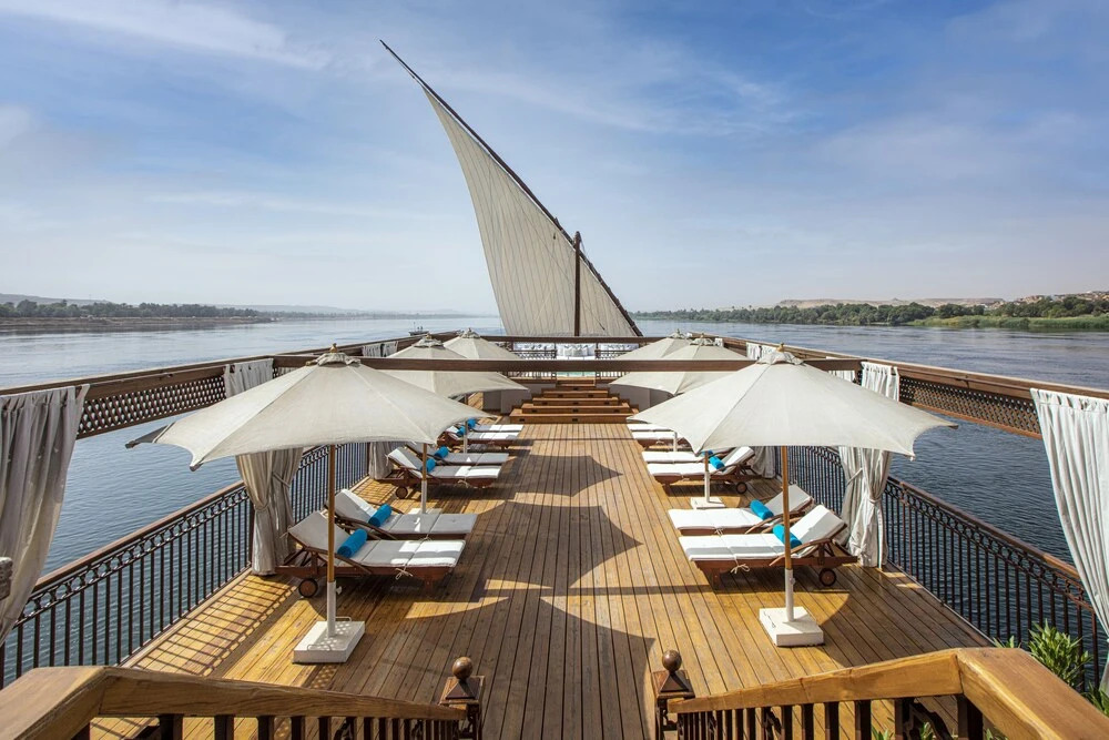 Луксор: Dahabeya Yakouta Nile Cruise-Every Monday from Luxor- Aswan for 05 nights