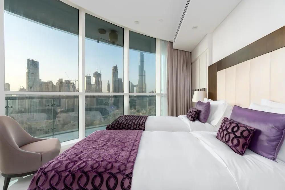Дубай: SuperHost- Stunning Burj View 2BR in Downtown Dubai