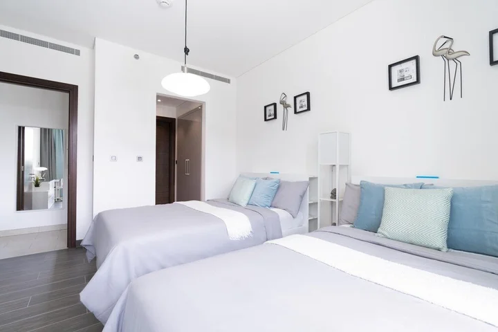 Дубай: SuperHost - Dazzling Apartment With Balcony In Sobha Hartland