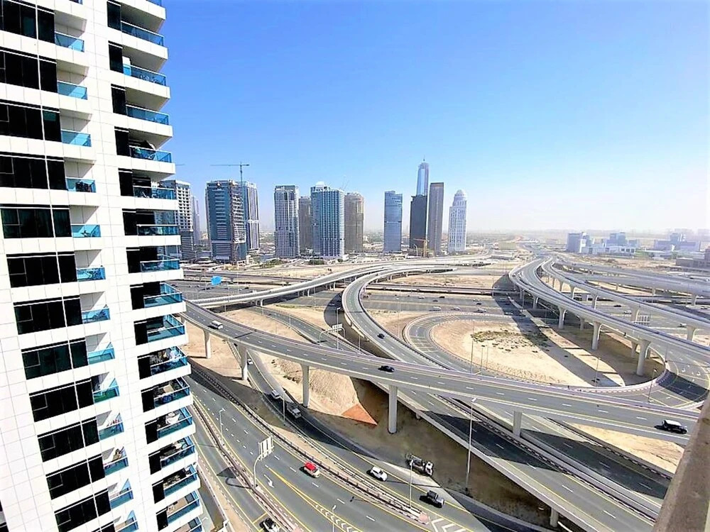 Дубай: Gorgeous 1bedroom with balcony in Dubai marina