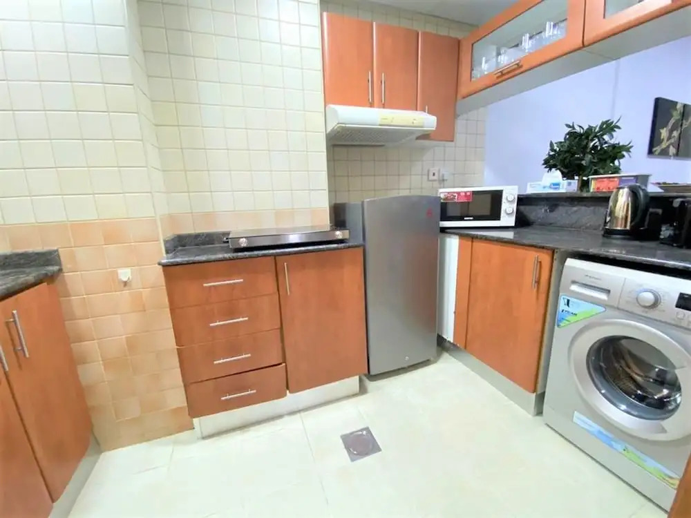 Дубай: Gorgeous 1bedroom with balcony in Dubai marina