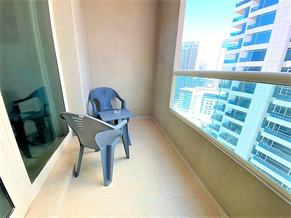 Дубай: Gorgeous 1bedroom with balcony in Dubai marina